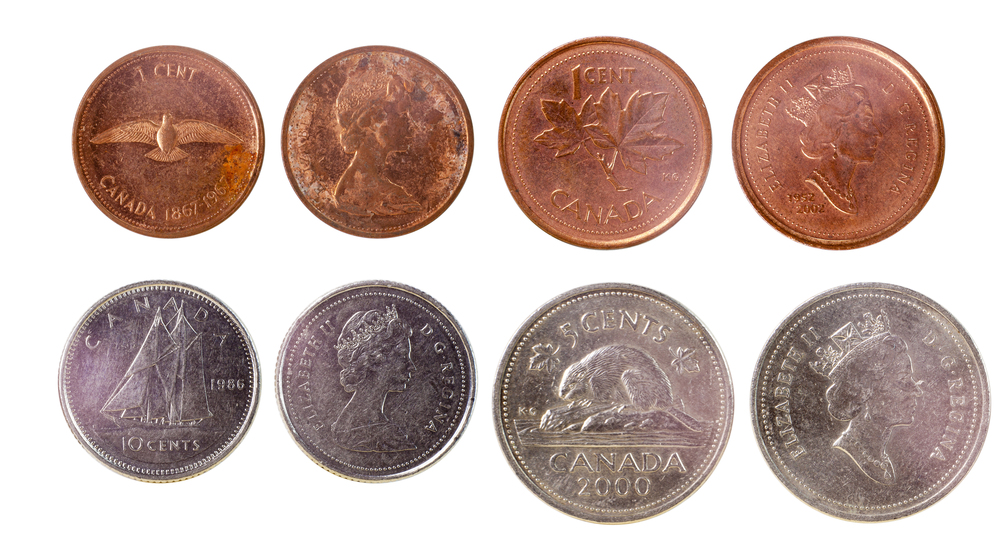 Canadian coins