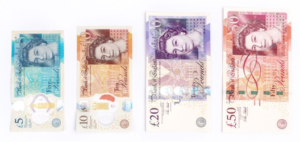 UK Pounds Banknotes