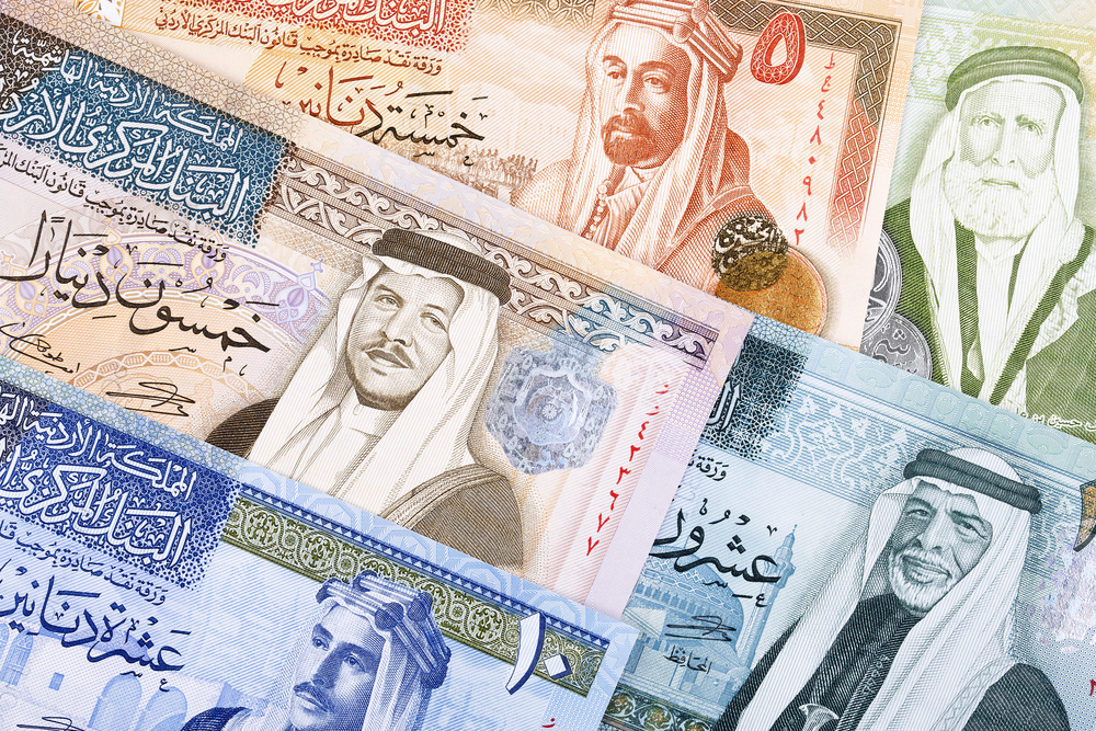 Jordanian Dinar banknotes