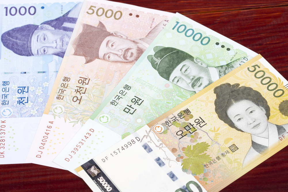 South Korean Won Banknotes